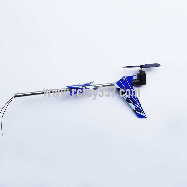 RCToy357.com - SYMA S107N toy Parts Whole Tail Unit Module(Blue)