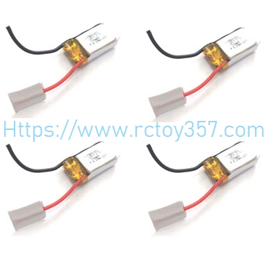RCToy357.com - 3.7V 100mAh battery 4pcs Syma S5H RC Helicopter Spare Parts