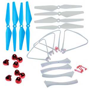RCToy357.com - Propellers(Blue + White) + Propellers Cover + Landing Gear + Protective Frame SYMA X8SC RC Quadcopter Spare Parts
