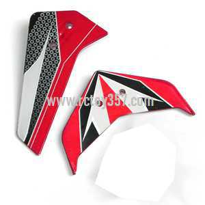 RCToy357.com - UDI RC Helicopter U16 toy Parts Tail decorative set(red) 