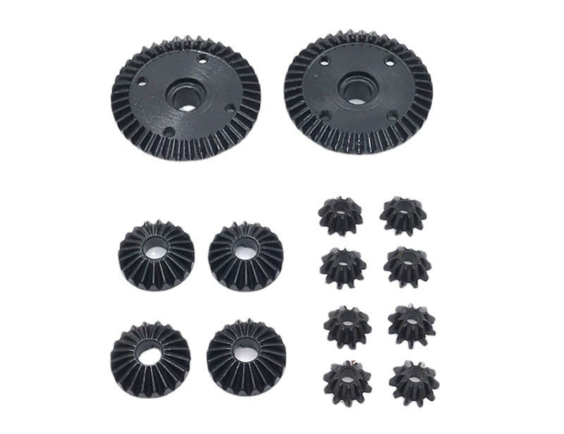 RCToy357.com - Metal upgrade 40T 20T 10T differential gear Wltoys WL 104002 RC Car Spare Parts