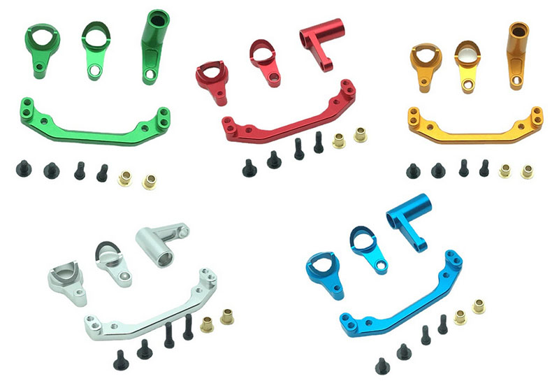 RCToy357.com - Metal upgrade Steering group assembly Wltoys WL 104002 RC Car Spare Parts