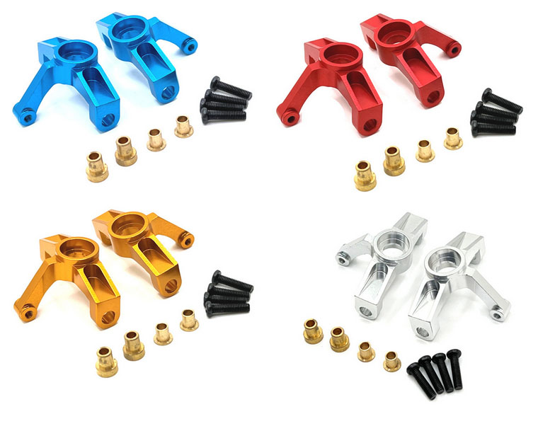 RCToy357.com - Metal upgrade front steering cup Wltoys WL 104002 RC Car Spare Parts