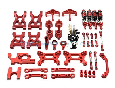 RCToy357.com - Metal upgrade kit Wltoys WL 104072 RC Car Spare Parts
