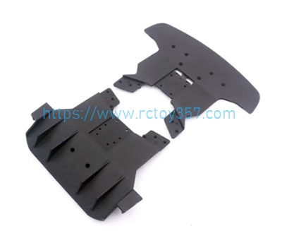 RCToy357.com - Front and rear collision barriers 104072-2118 Wltoys WL 104072 RC Car Spare Parts