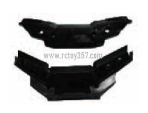 RCToy357.com - Wltoys 12428 B RC Car toy Parts Front and rear bumper set 12428 B-0350