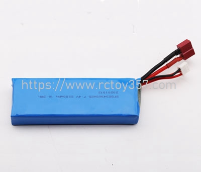 RCToy357.com - Battery 7.4V 2200mAh WLtoys WL 184016 RC Car spare parts