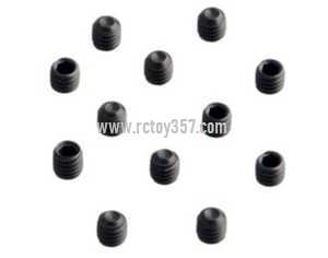 RCToy357.com - Wltoys 20402 RC Car toy Parts Machine screw 3*3 black zinc group A929-91