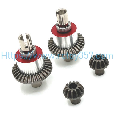 RCToy357.com - Front and rear differential WLtoys 124008 RC Car Spare Parts