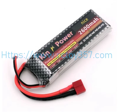 RCToy357.com - 7.4V 2600mAh battery WLtoys 144002 RC Car Spare Parts