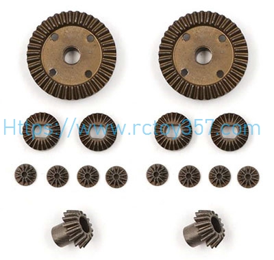 RCToy357.com - Upgrade metal Differential gear WLtoys 184011 RC Car Spare Parts