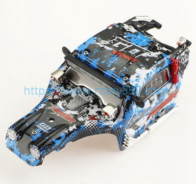 RCToy357.com - 284161-2134 Body Shell with LED Light WLtoys 284161 RC Car Spare Parts