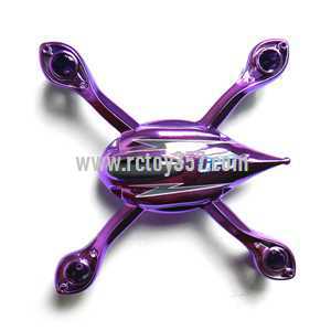 RCToy357.com - WLtoys WL V252 Helicopter toy Parts Upper Head cover(Purple)