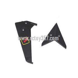 RCToy357.com - WLtoys WL V388 toy Parts Tail decorative set(Black)