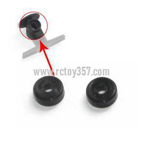RCToy357.com - WLtoys WL V966 Helicopter toy Parts rubber set in the main shaft