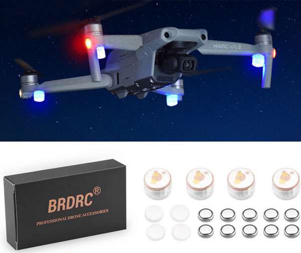 RCToy357.com - Flashing lights Night lights Parrot Bebop 2 Drone Spare parts