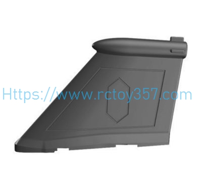 RCToy357.com - Vertical tail wing Black XIAXIU Raptor H650 RC Airplane Spare Parts