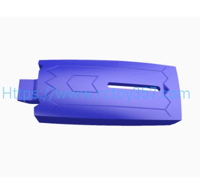 RCToy357.com - Battery compartment cover Blue XIAXIU Raptor H650 RC Airplane Spare Parts