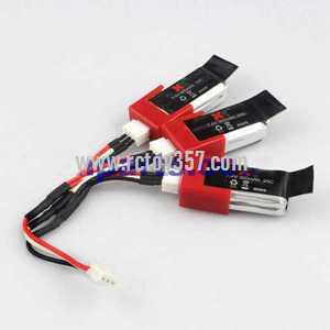 RCToy357.com - XK K120 RC Helicopter toy Parts 3pcs Battery + Charging Cable