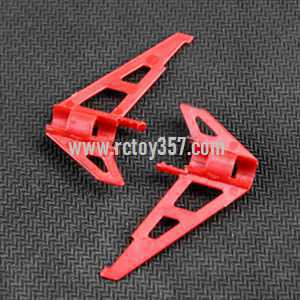 RCToy357.com - XK K120 RC Helicopter toy Parts Tail Wing