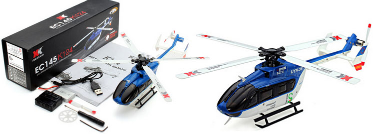 RCToy357.com - XK K124 RC Helicopter spare parts