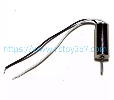 RCToy357.com - Black and white wire motor KY905 Mini Drone Spare Parts