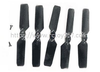 RCToy357.com - F09-019 Tail propeller 5pcs YuXiang YXZNRC F09 UH-60 RC Helicopter Spare Parts